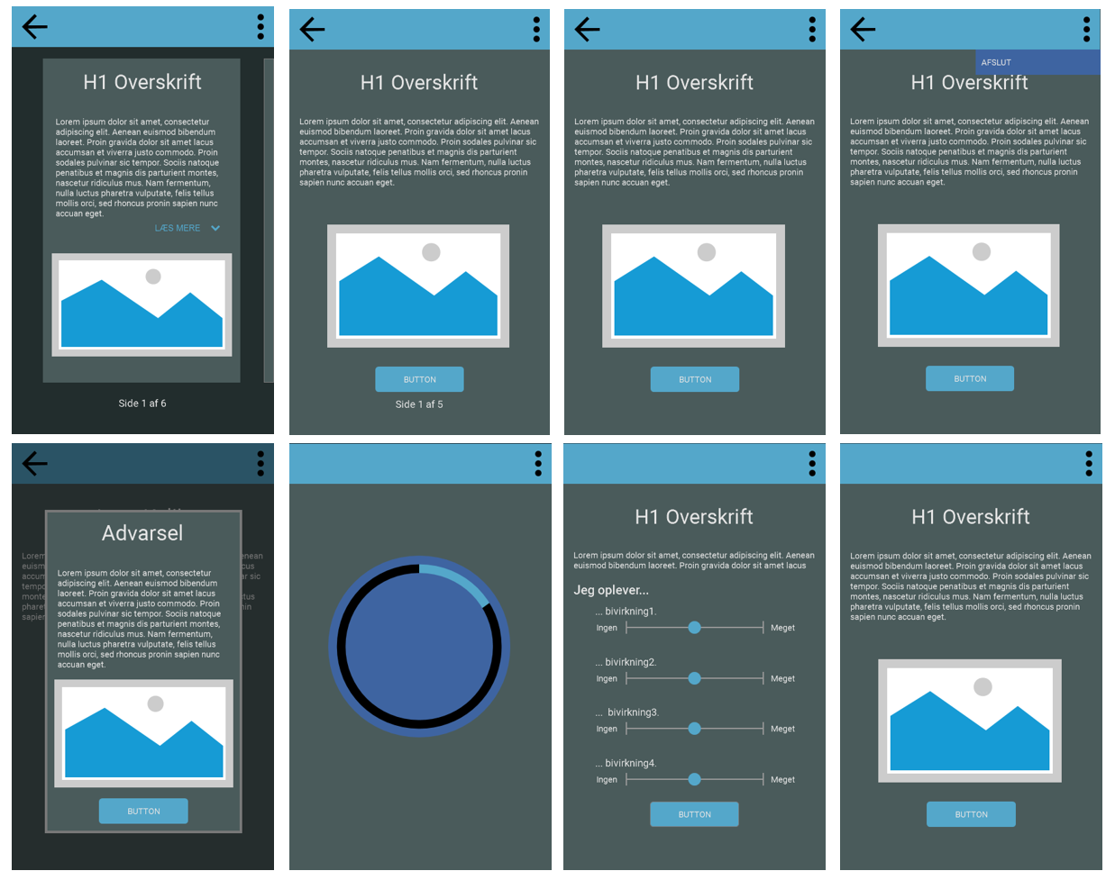 Hi-fi prototype in Axure
